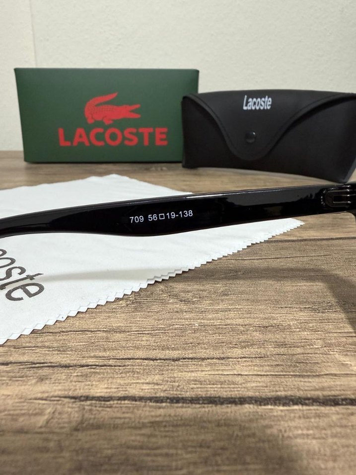 Lacoste Erkek Siyah Klasik Güneş Gözlüğü - Görsel 4