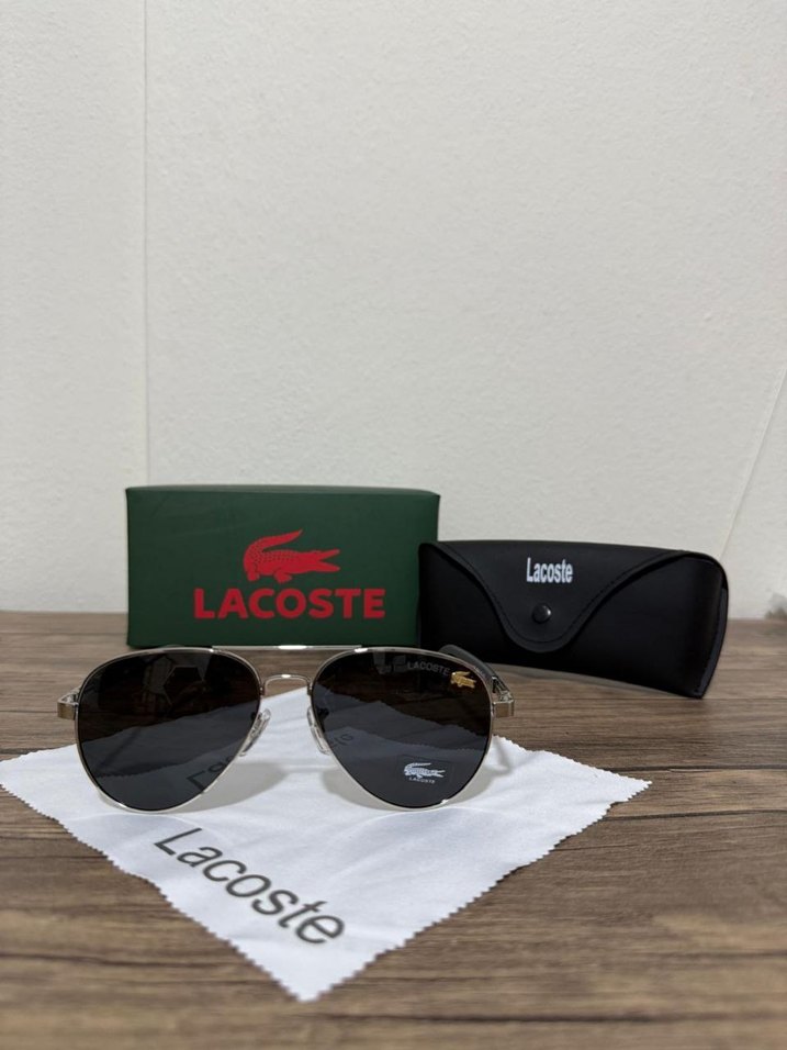 Lacoste Gri Klasik Erkek Güneş Gözlüğü - Görsel 2