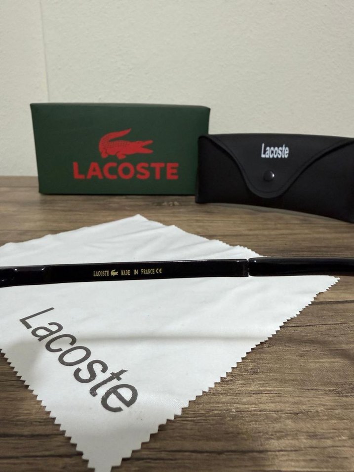 Lacoste Siyah Erkek Güneş Gözlüğü - Görsel 4
