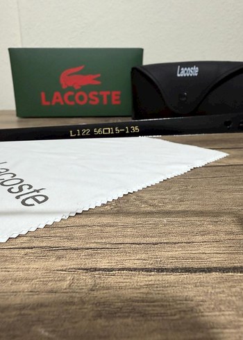 Lacoste Erkek Siyah Klasik Güneş Gözlüğü - Görsel 4
