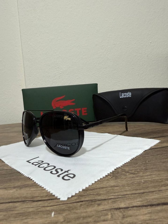 Lacoste Erkek Siyah Klasik Güneş Gözlüğü - Görsel 2