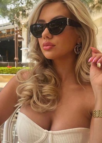 Parlak Siyah Boncuklu Kadın Gözlüğü - Görsel 3