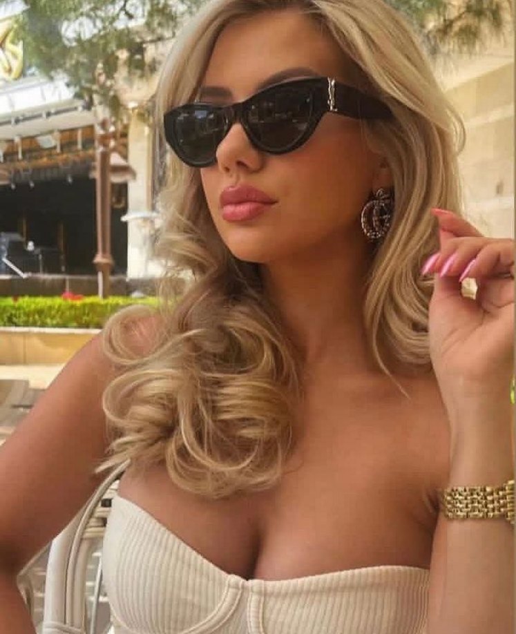 Parlak Siyah Boncuklu Kadın Gözlüğü - Görsel 3