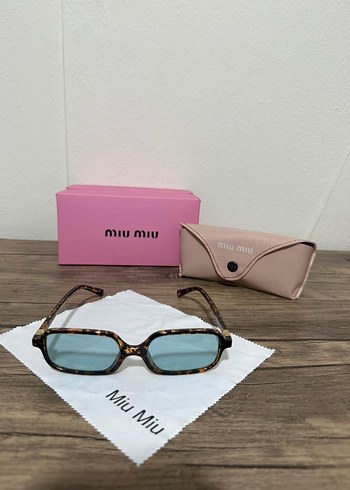 Miu Miu Transparan Bej Kadın Gözlüğü - Görsel 2