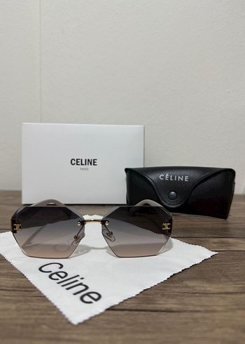 Celine Celine Kadın Gri Minimalist Güneş Gözlüğü