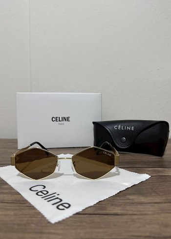 Celine Celine Kahverengi Parlak Kadın Güneş Gözlüğü