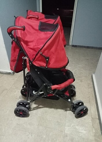 baston ikiz bebek arabasi