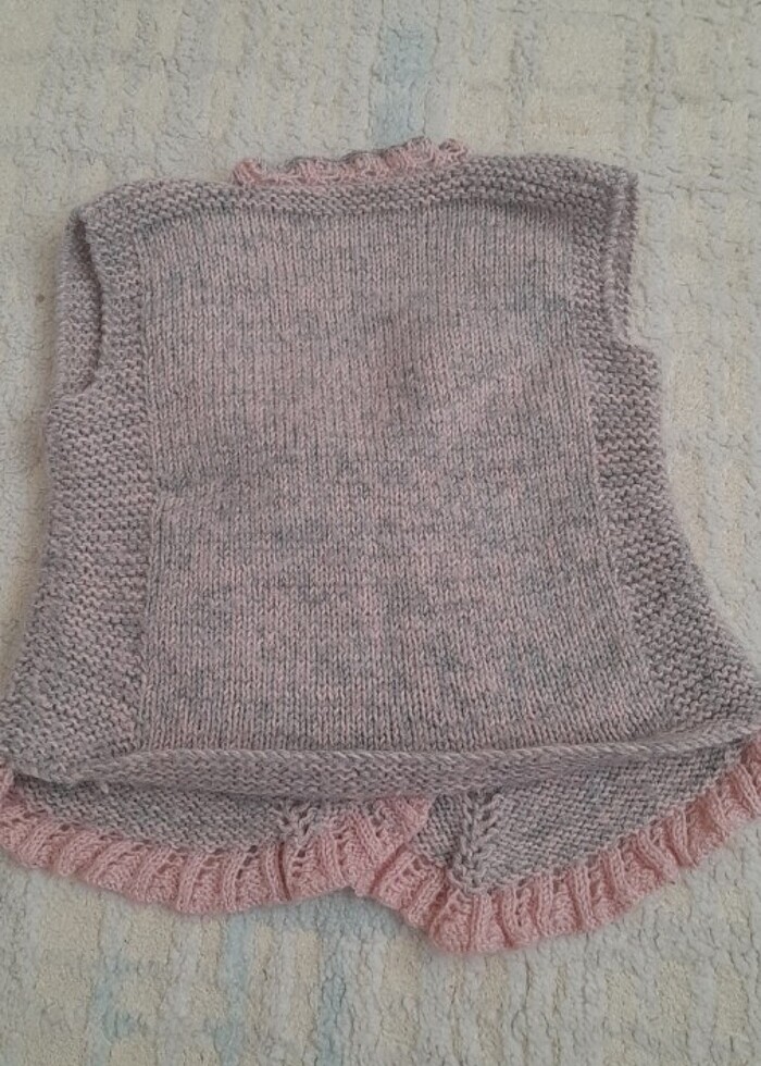 Kiz bebek suveter - Görsel 4