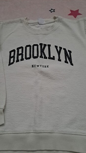 10 Yaş Beden beyaz Renk Sweatshirt