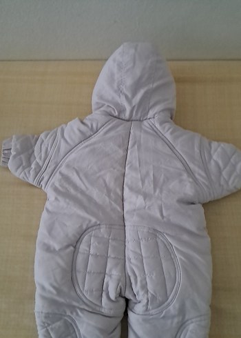 Gri Fermuarlı Bebek  Tulumu - Görsel 7
