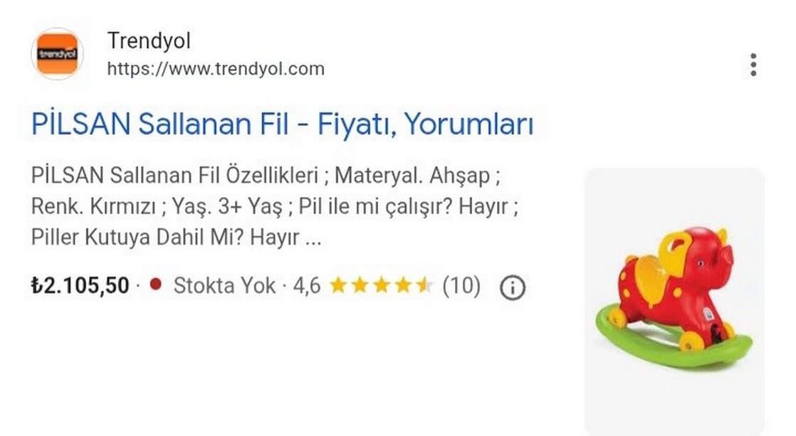 Renkli Fil Sallanan Oyuncak 50x76x34 cm - Görsel 2