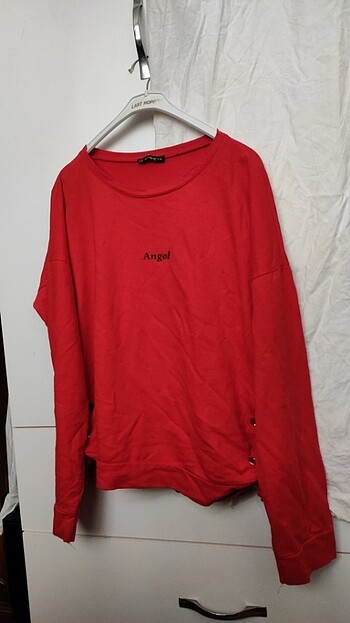 m Beden kırmızı Renk Sweatshirt uzun sweatshirt 