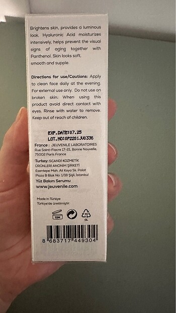 Beden Jeuvenile c vitamini serum