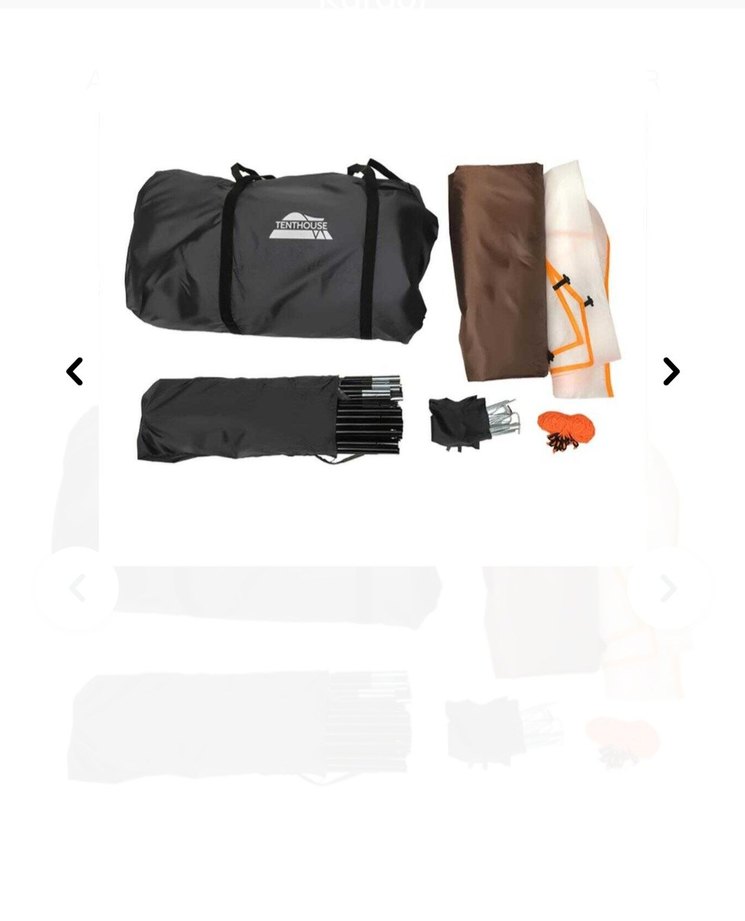 Tenthause Marvel 8 Kişilik Yüksek Çadır - Görsel 4