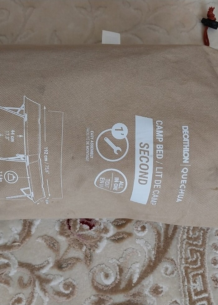 DECATHLON TEK KİŞİLİK KAMP YATAĞI  - Görsel 3