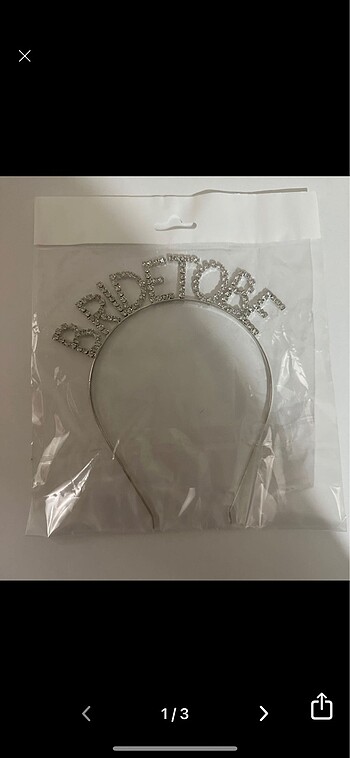 Bride to be gelin tacı