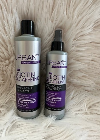 Urban Care Biotin & Kafein Şampuan ve Tonik set