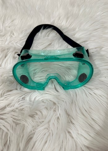 Turkuaz Transparan Yüzme ya da koruyucu Gözlük - Görsel 4