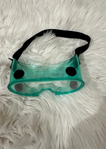 Turkuaz Transparan Yüzme ya da koruyucu Gözlük - Görsel 3