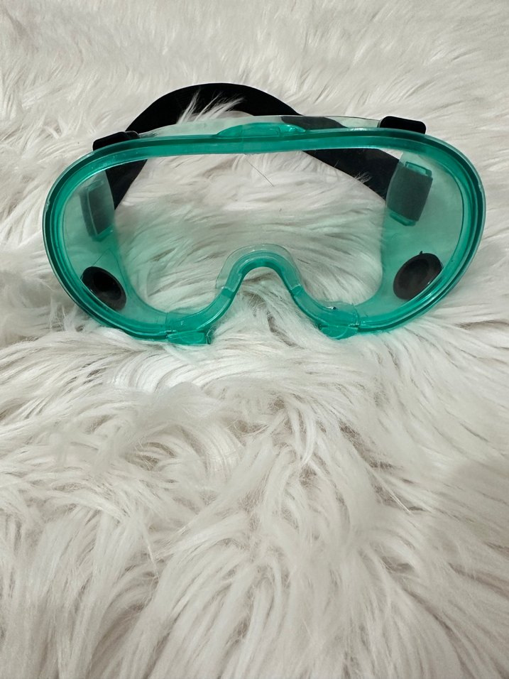 Turkuaz Transparan Yüzme ya da koruyucu Gözlük - Görsel 2