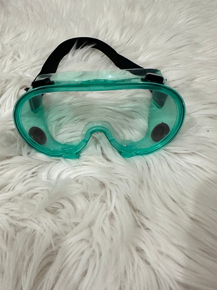 Turkuaz Transparan Yüzme ya da koruyucu Gözlük - Görsel 5