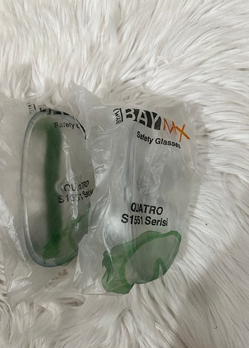 Şeffaf Beyaz Yüzücü veya koruyucu Gözlük 2 adet - Görsel 8