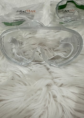 Şeffaf Beyaz Yüzücü veya koruyucu Gözlük 2 adet - Görsel 2