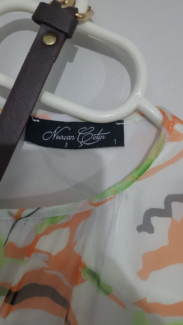 Bohem Çok Renkli Uzun Salaş Kadın Elbise - Görsel 3