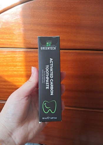 Greentech Aktif Karbonlu Diş Macunu 50 ml