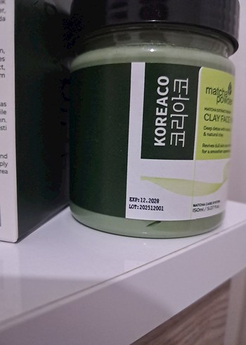 KOREACO Tozlu Kil Yüz Maskesi 150 ml - Görsel 2