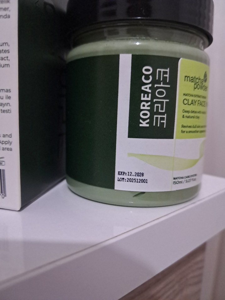 KOREACO Tozlu Kil Yüz Maskesi 150 ml - Görsel 2