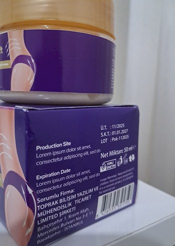 Brazilian Sıkılaştırıcı Vücut Kremi 50ml - Görsel 2