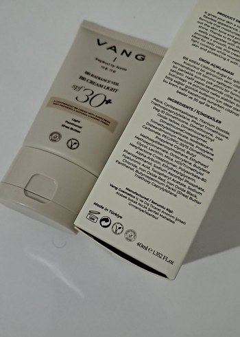 VANG Açık Ten Renkli BB Krem SPF 30 - Görsel 2