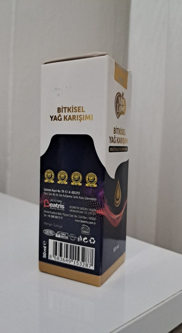 Mix Love Bitkisel Yağ Karışımı 50 ml - Görsel 2