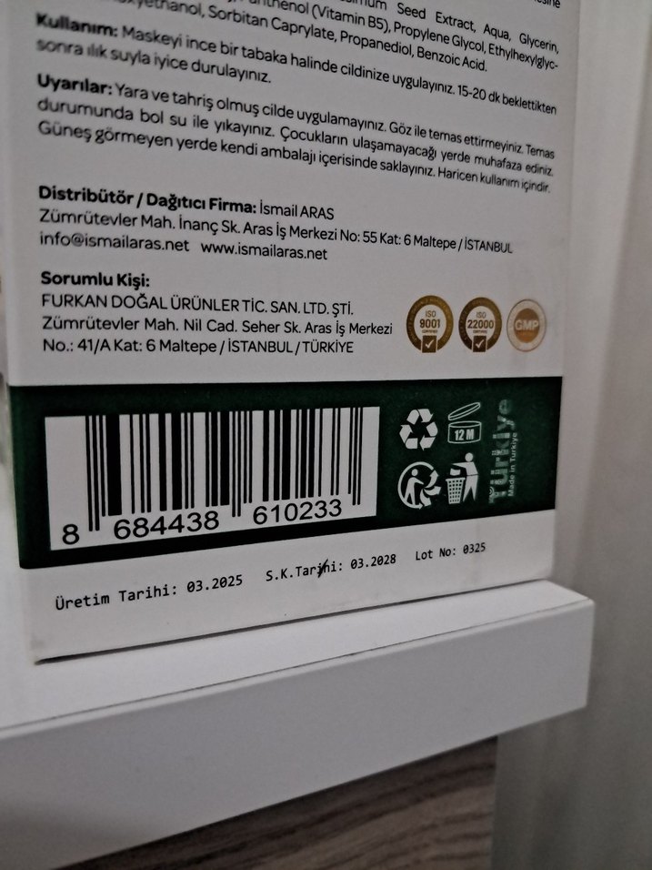 Biozomal Keten Tohumu Yüz Maskesi 100 ml - Görsel 4