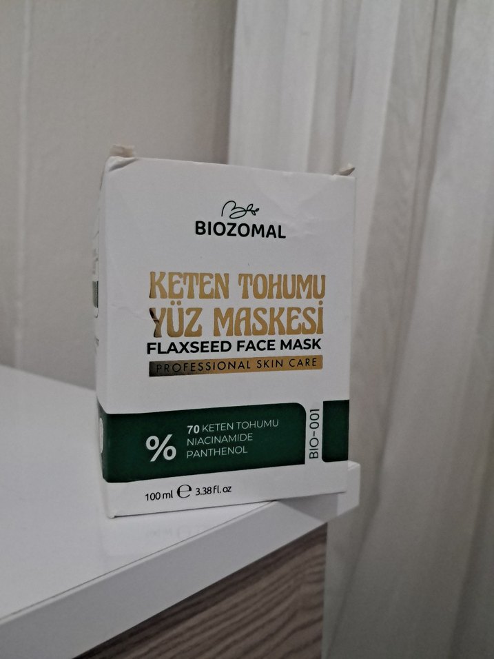 Biozomal Keten Tohumu Yüz Maskesi 100 ml - Görsel 2