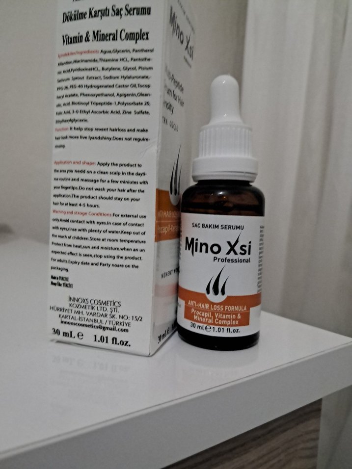 MinoXsi Saç Bakım Serumu 30ML - Görsel 3