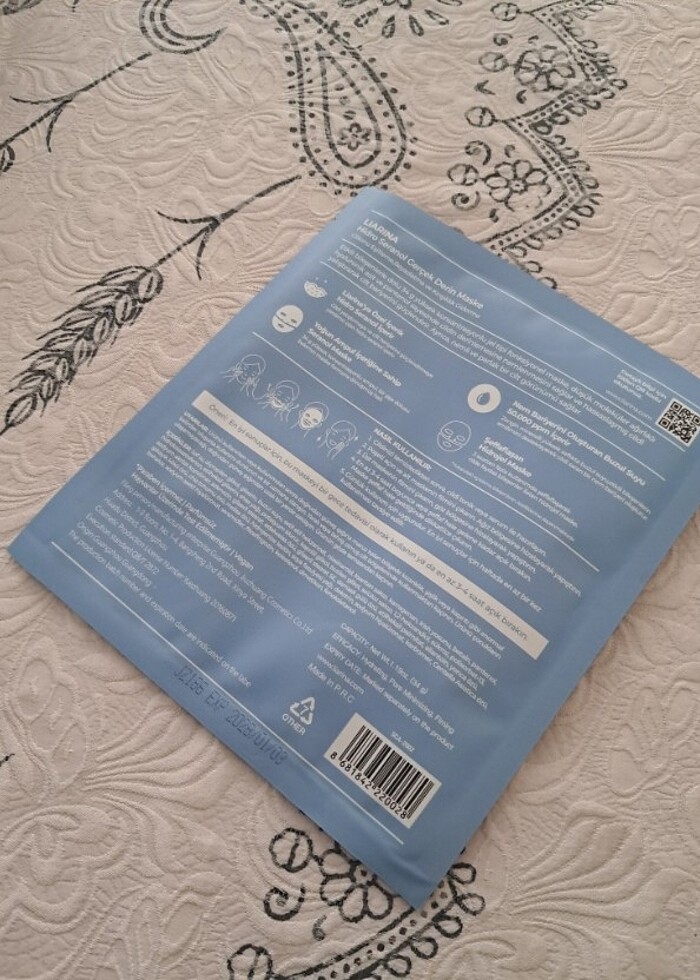 Liarina viral şeffaflaşan kore maskesi - Görsel 2