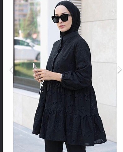 Dilara nazan ertan marka siyah fisto tunik