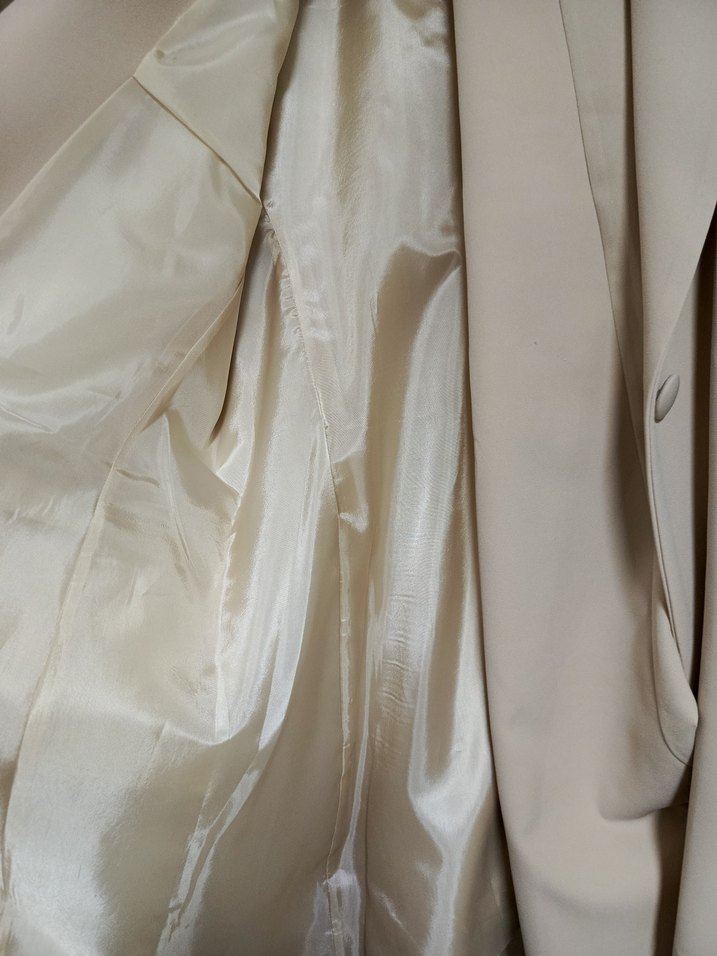 Bej Kadın Mini Blazer Ceket takim - Görsel 2