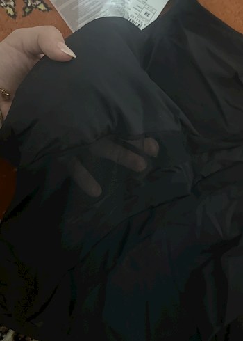 Yılan Desenli Siyah Uzun Mayo - Görsel 3