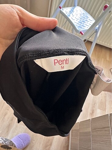m Beden siyah Renk Pentı tayt