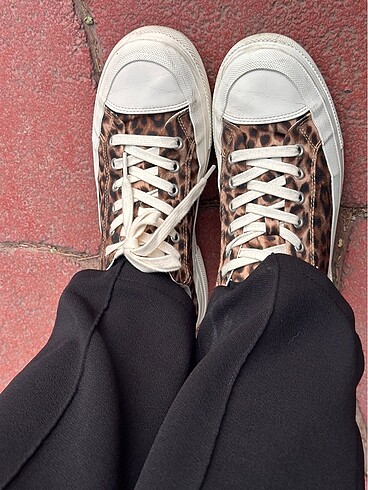 38 Beden Orj zara leopar ayakkabı