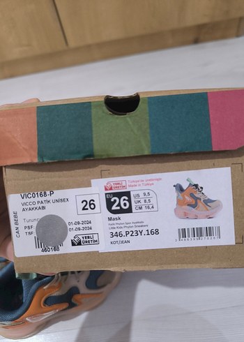 Vicco Unisex Ayakkabı 26 Numara