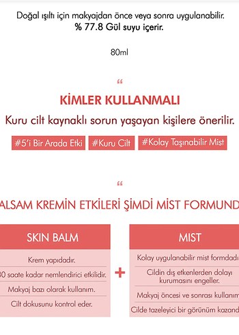 MISSHAGlow Skin Balm To Go Mist - Görsel 3