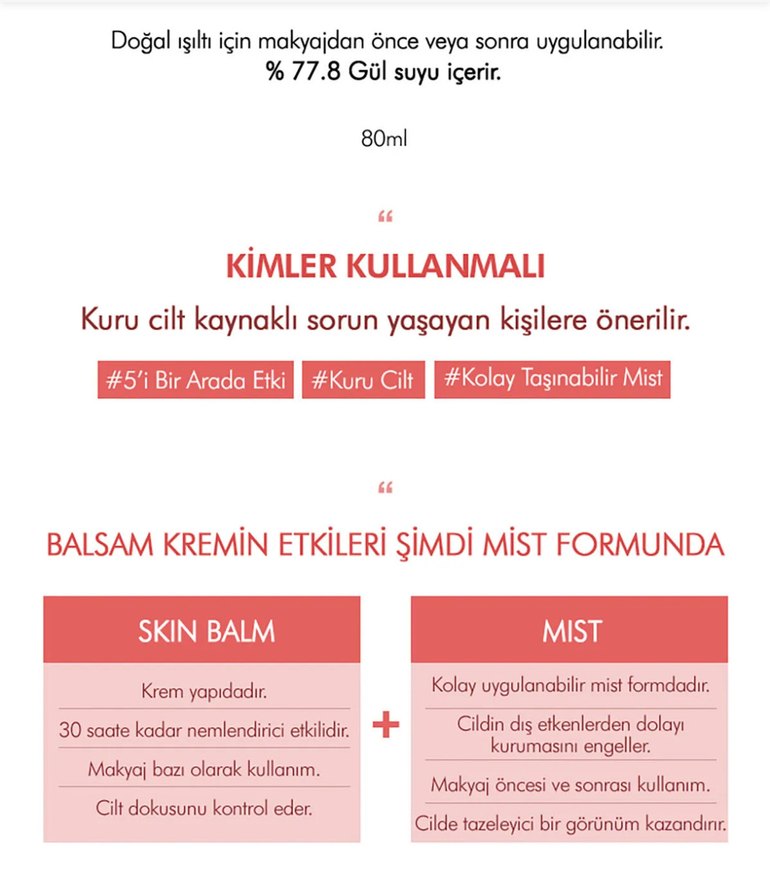 MISSHAGlow Skin Balm To Go Mist - Görsel 3