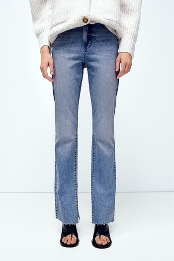 Zara slim flared jeans