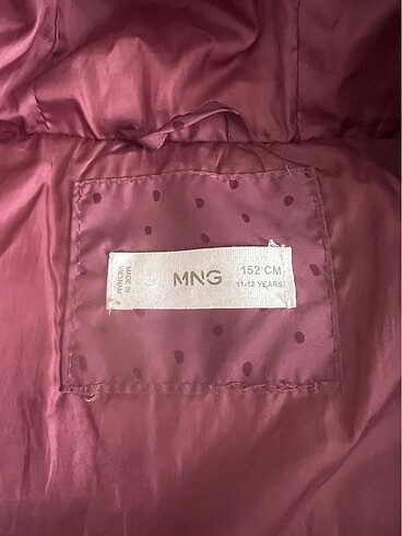 11-12 Yaş Beden Mango kız çocuk mont