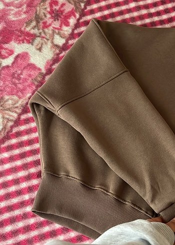 Kahverengi Fermuarlı Kadın Hırka/ceket - Görsel 4