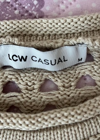 Bohem Bej Kadın Triko Kazak S/M beden uyumlu hiç kulanılmadı - Görsel 2